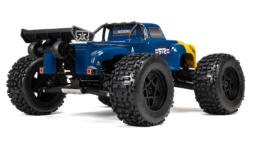 ARA8611V6T2 - 1/8 NOTORIOUS 6S 4X4 RTR Brushless Stunt Truck, Blue